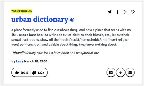 urban dictoonary|urban dictionary most popular words.